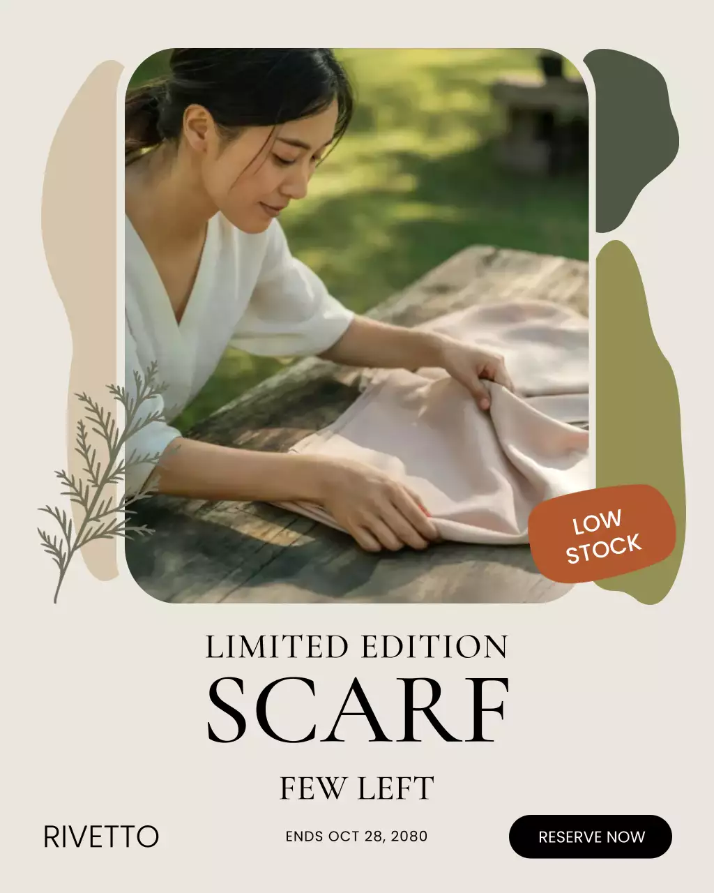 Modern Fashion Advertisement Instagram Post