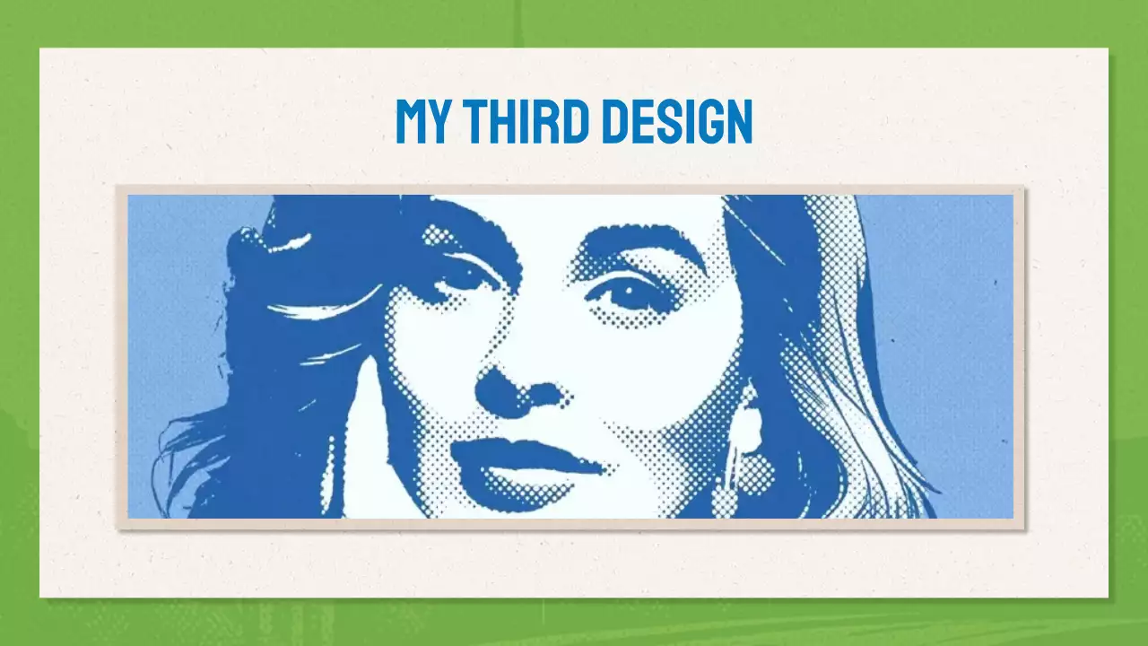 Green And Blue Modern Design Portfolio Presentation