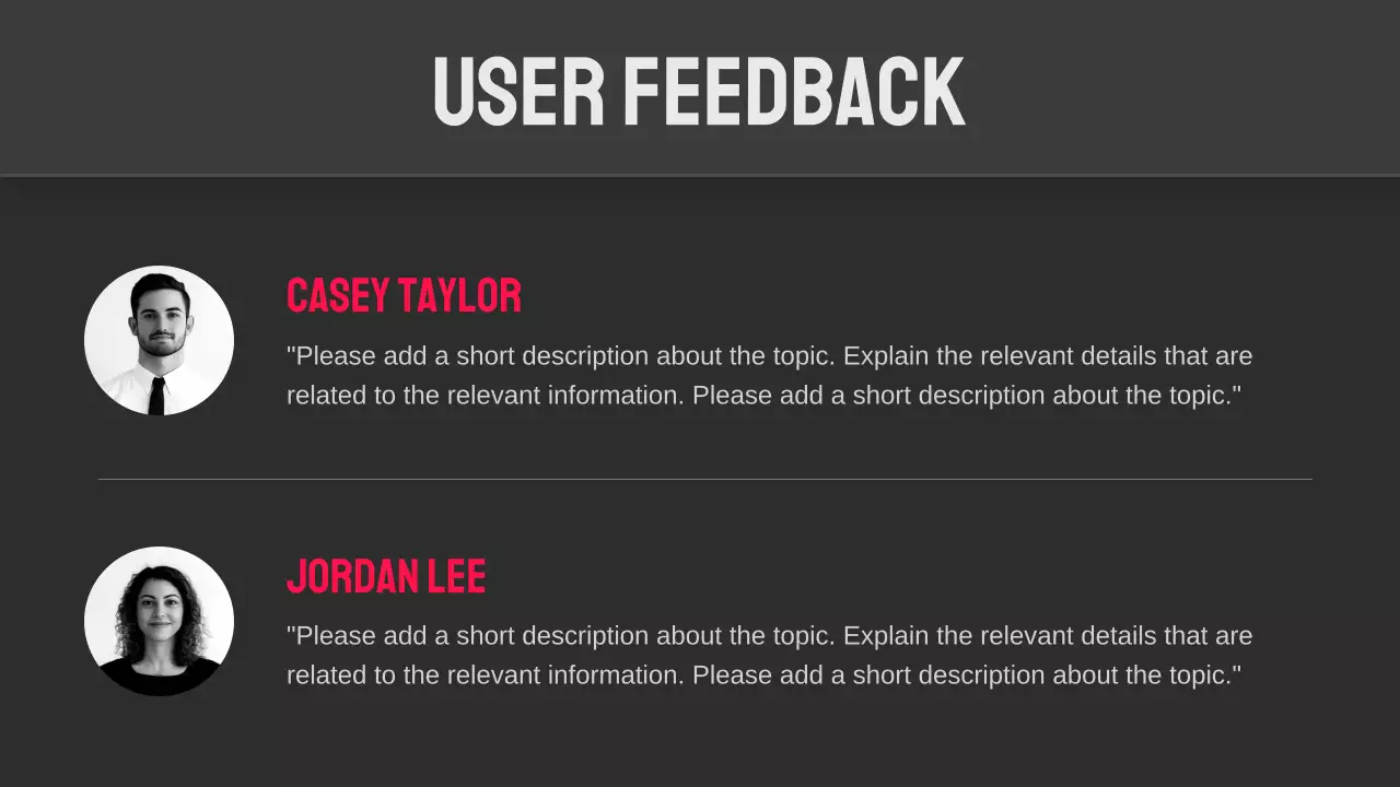 Red Modern Business Presentation