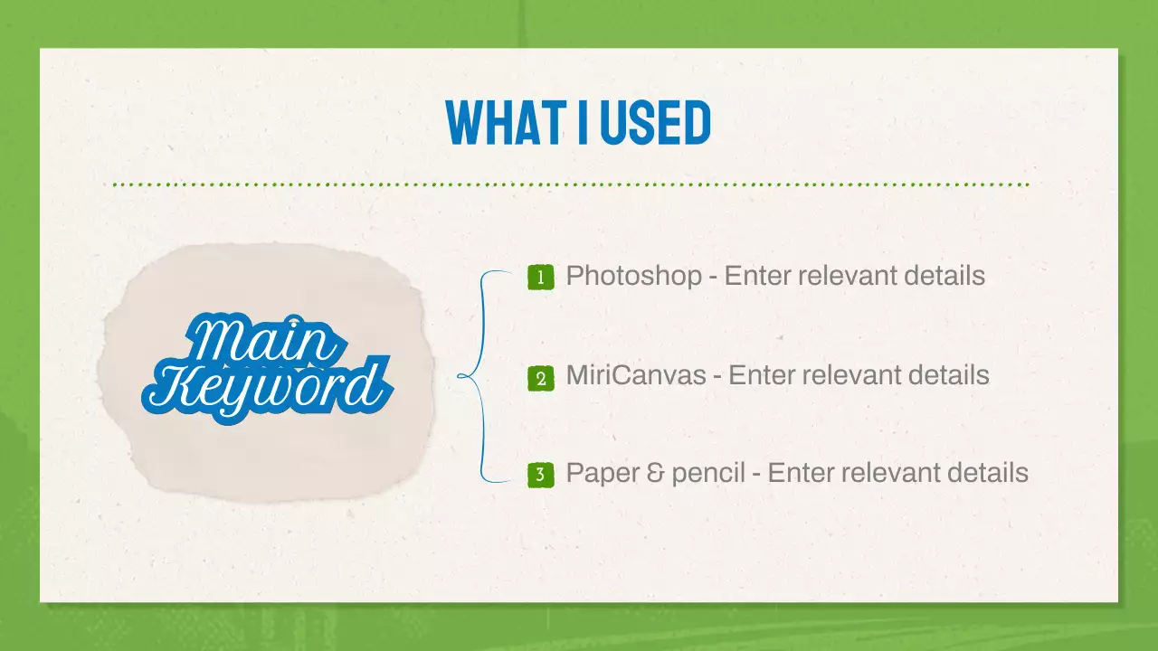 Green And Blue Modern Design Portfolio Presentation