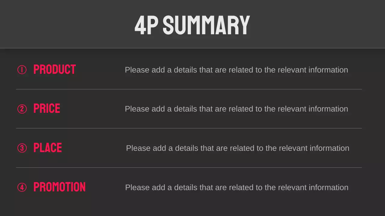 Red Modern Business Presentation