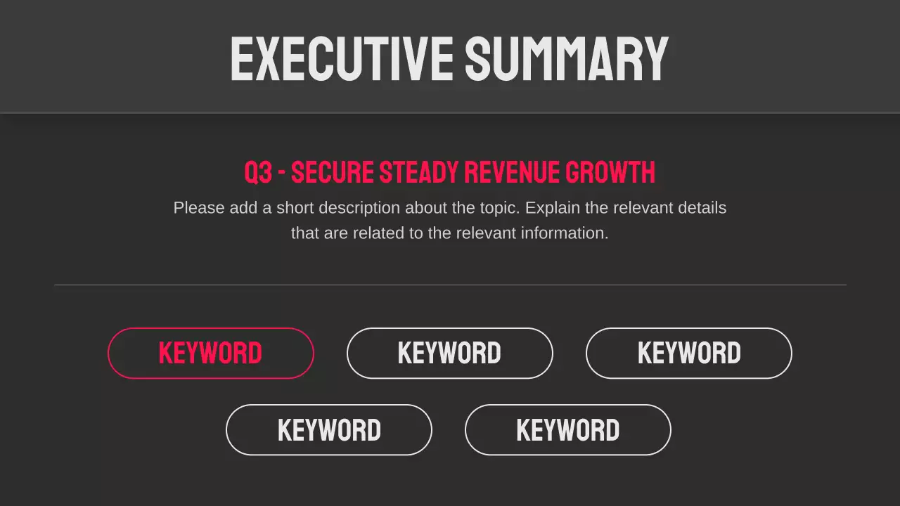 Red Modern Business Presentation