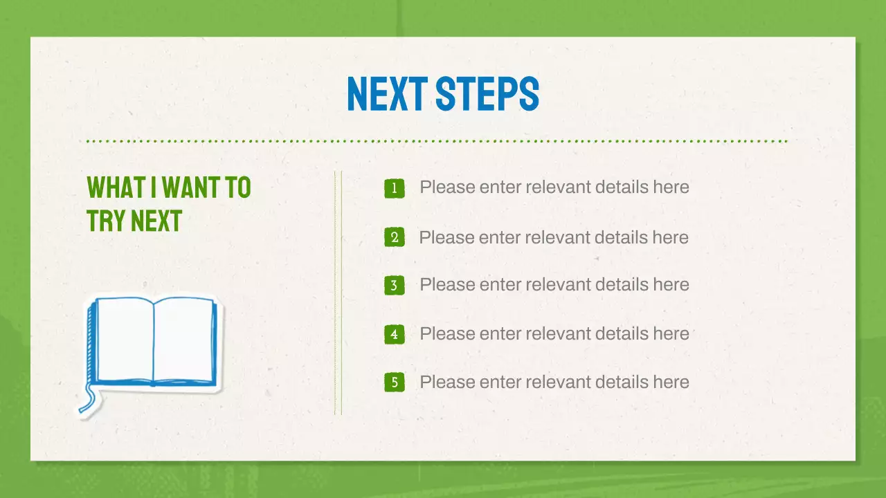 Green And Blue Modern Design Portfolio Presentation