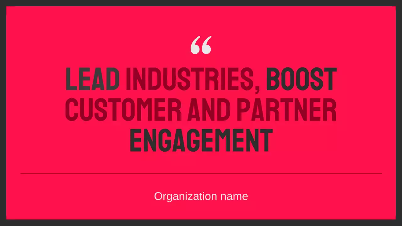 Red Modern Business Presentation