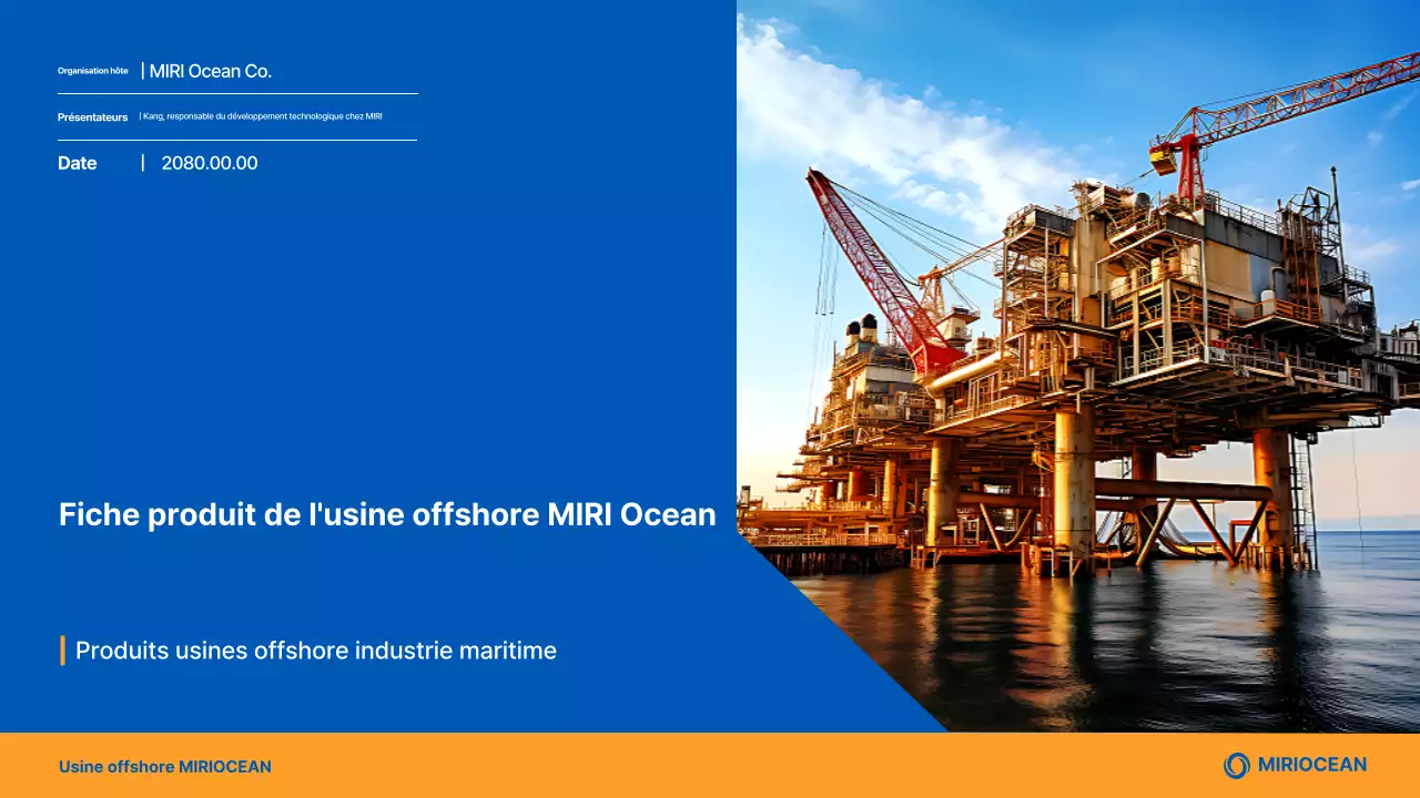 Présentation des produits Blue Modern Marine Plant