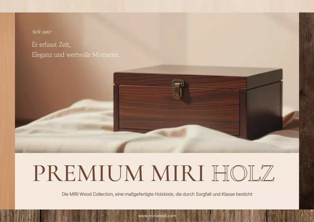 Beige Classic Innenwerbung