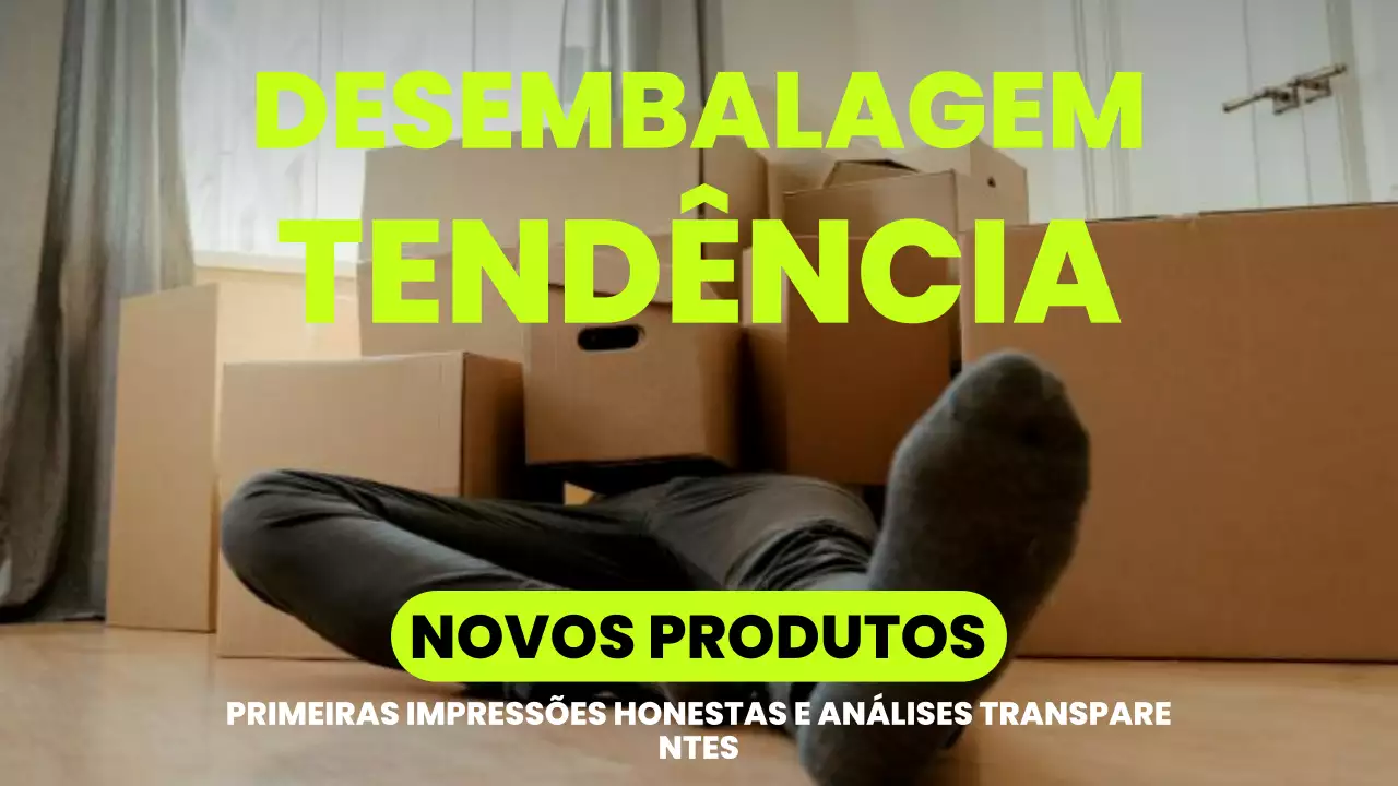Vlog de análise de produtos Neon Modern