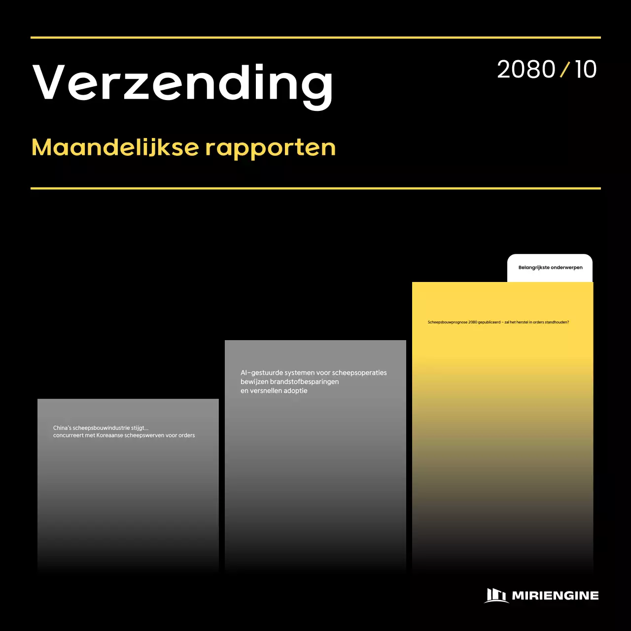 Rapport over de zwarte moderne industrie