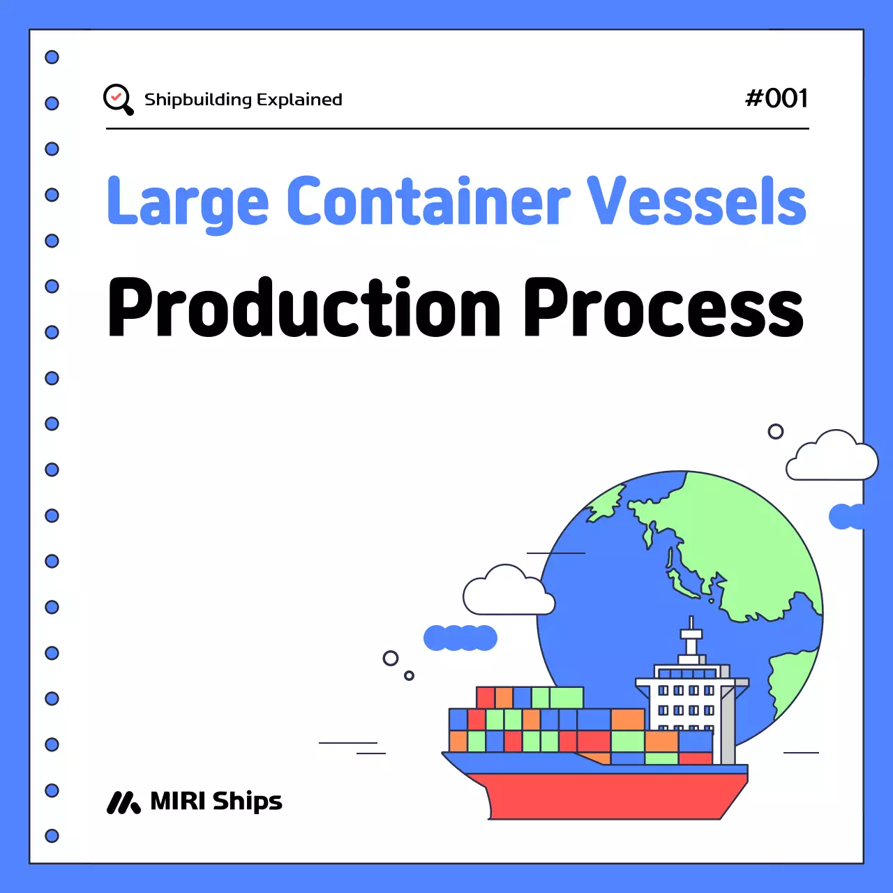 Blue Simple Shipbuilding Advertisement