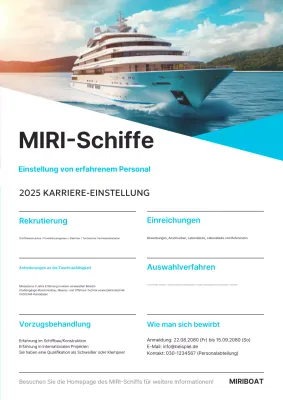 Sky Blue Modern Recruitment