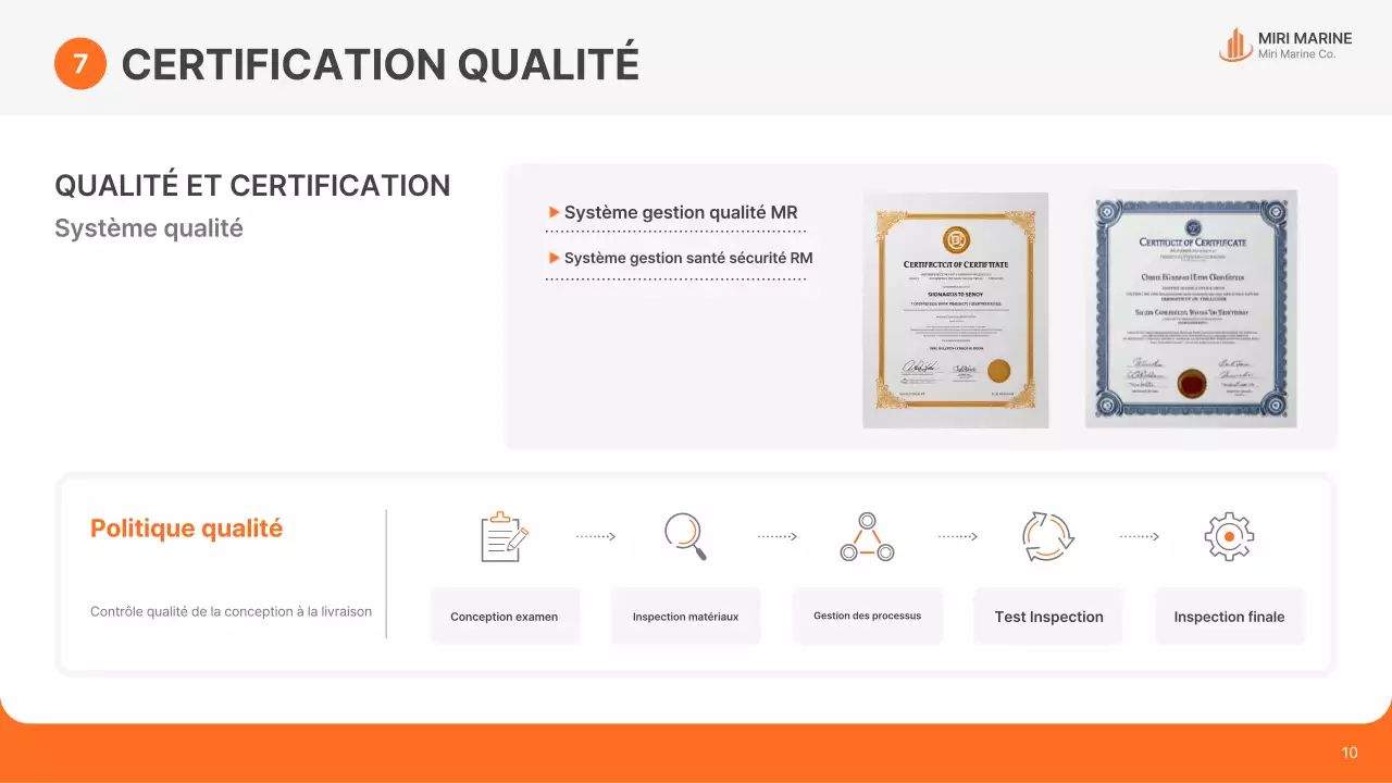 Publicité d'expédition moderne orange