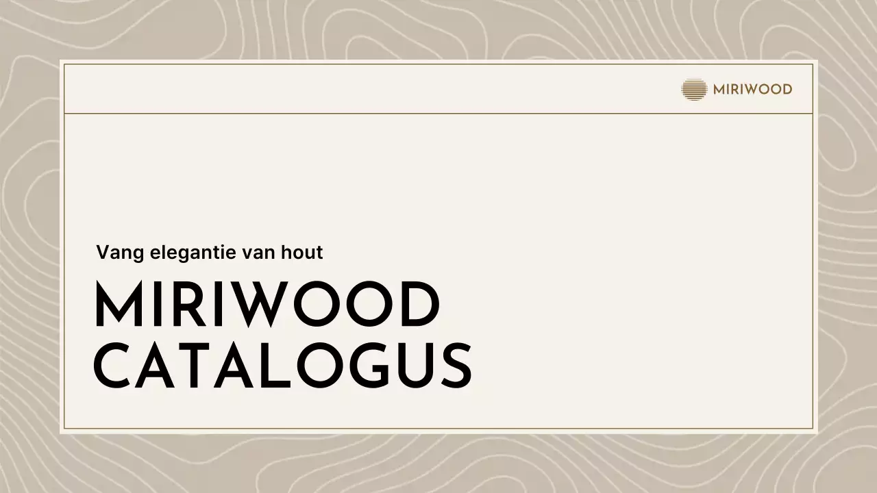 Beige Eenvoudige Catalogus Promotie