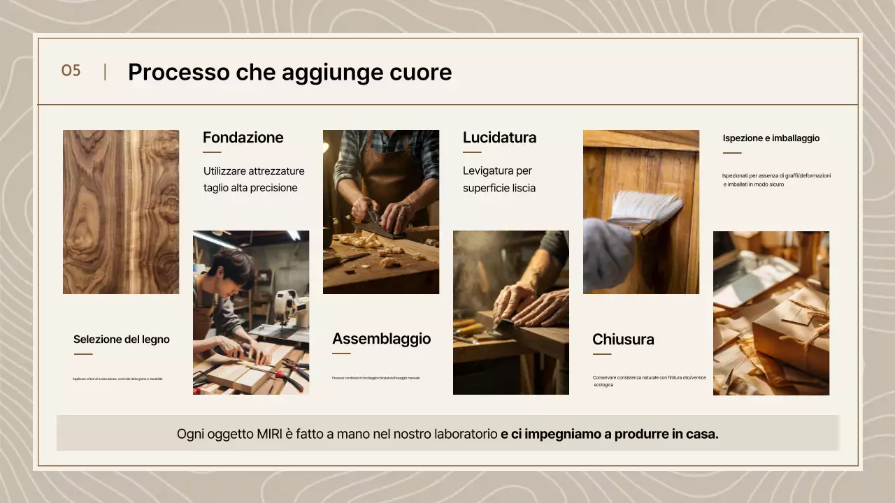 Promozione catalogo semplice beige