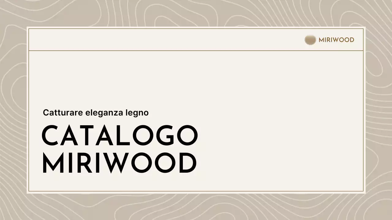 Promozione catalogo semplice beige