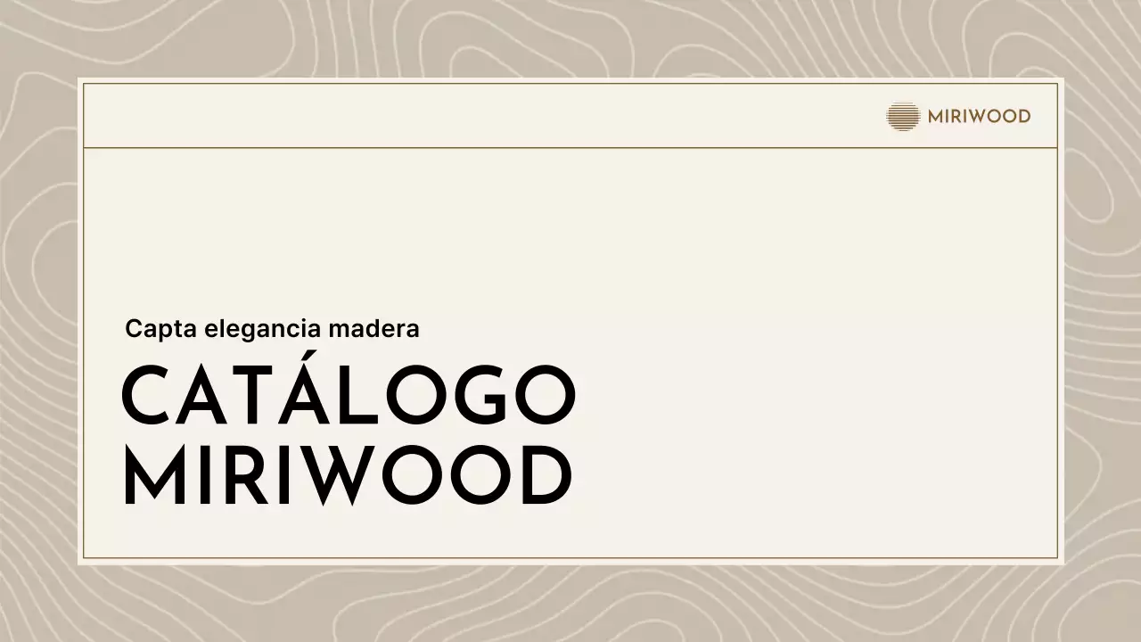 Promoción de catálogo simple beige