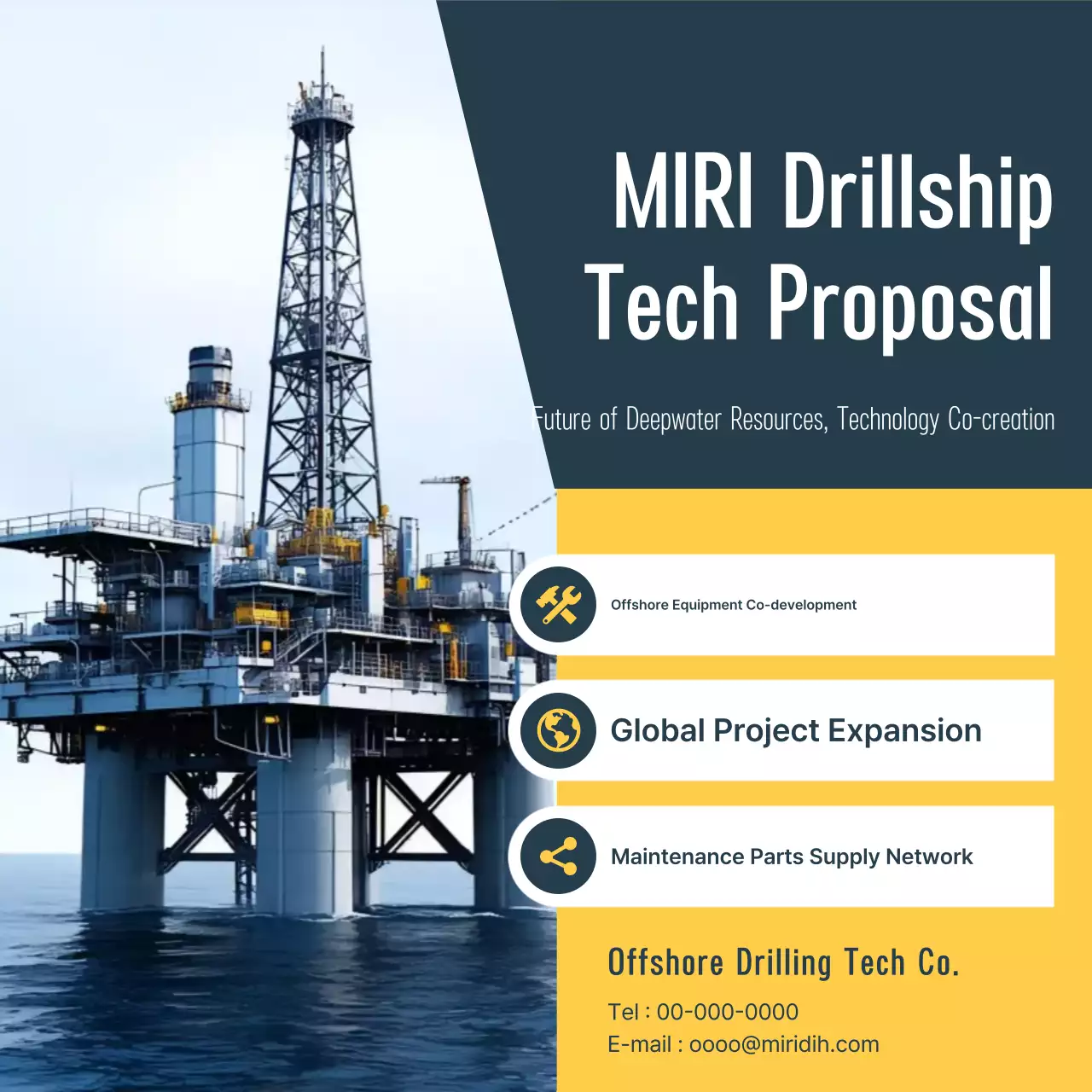 Proposal Teknologi Kelautan Modern Gray