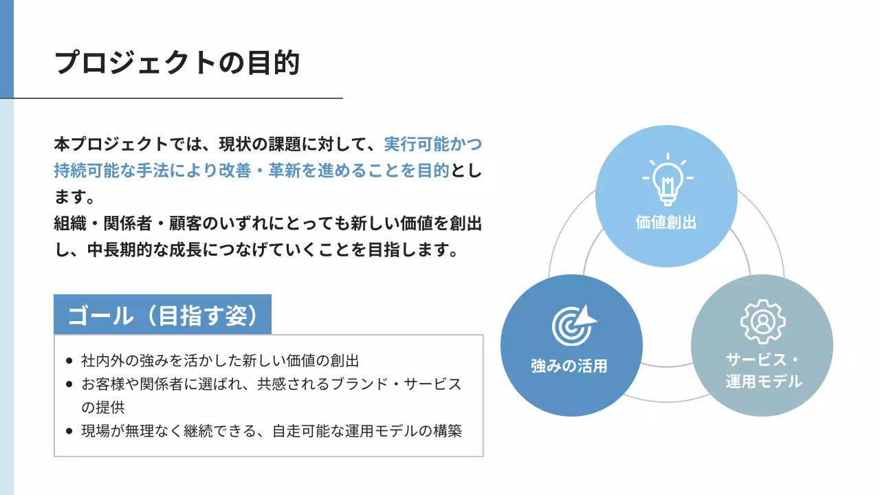 白 シンプル ビジネス 提案書