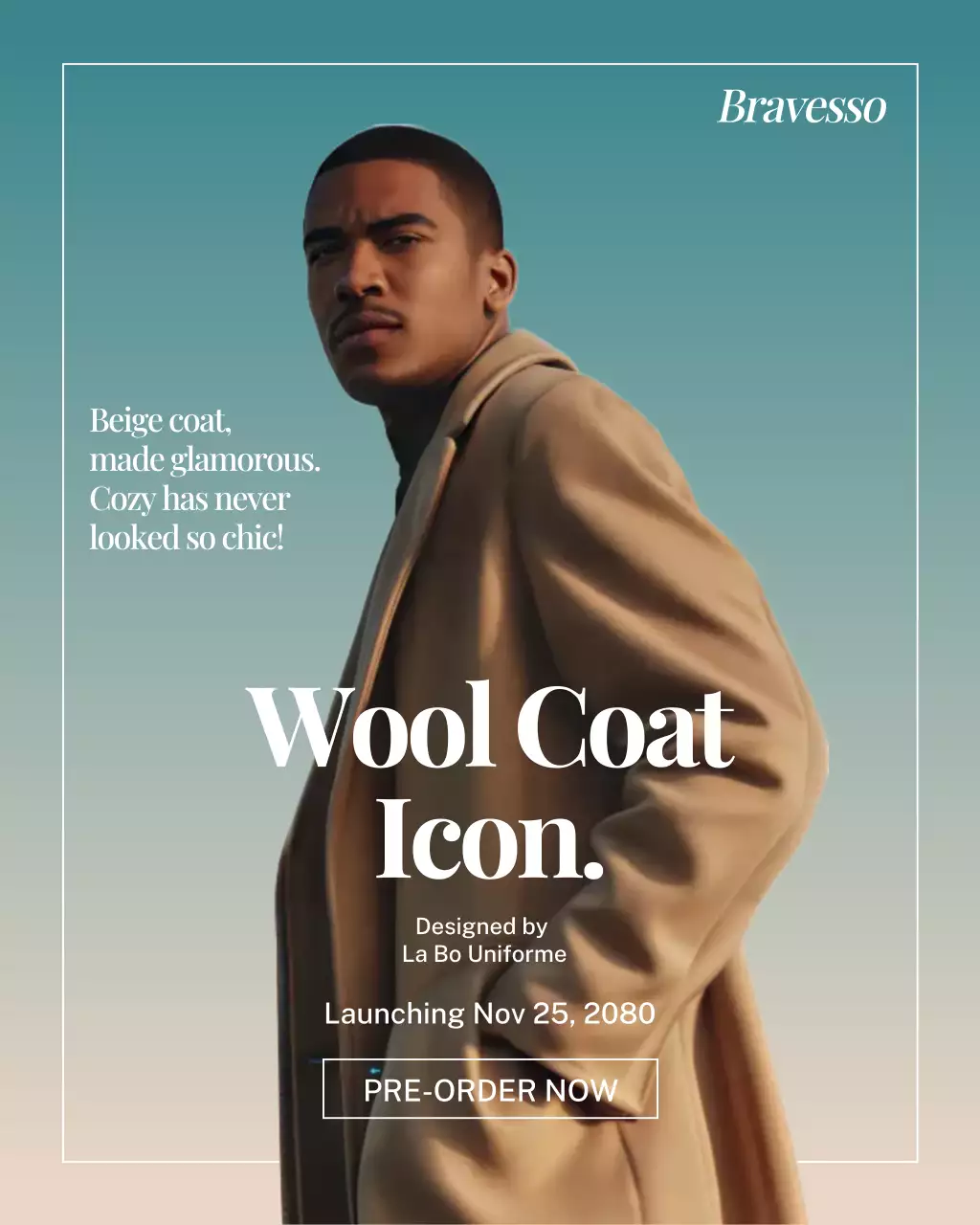 Beige Modern Fashion Advertisement Instagram Post