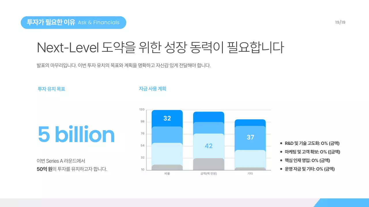 하늘색 모던 프레젠테이션 자료