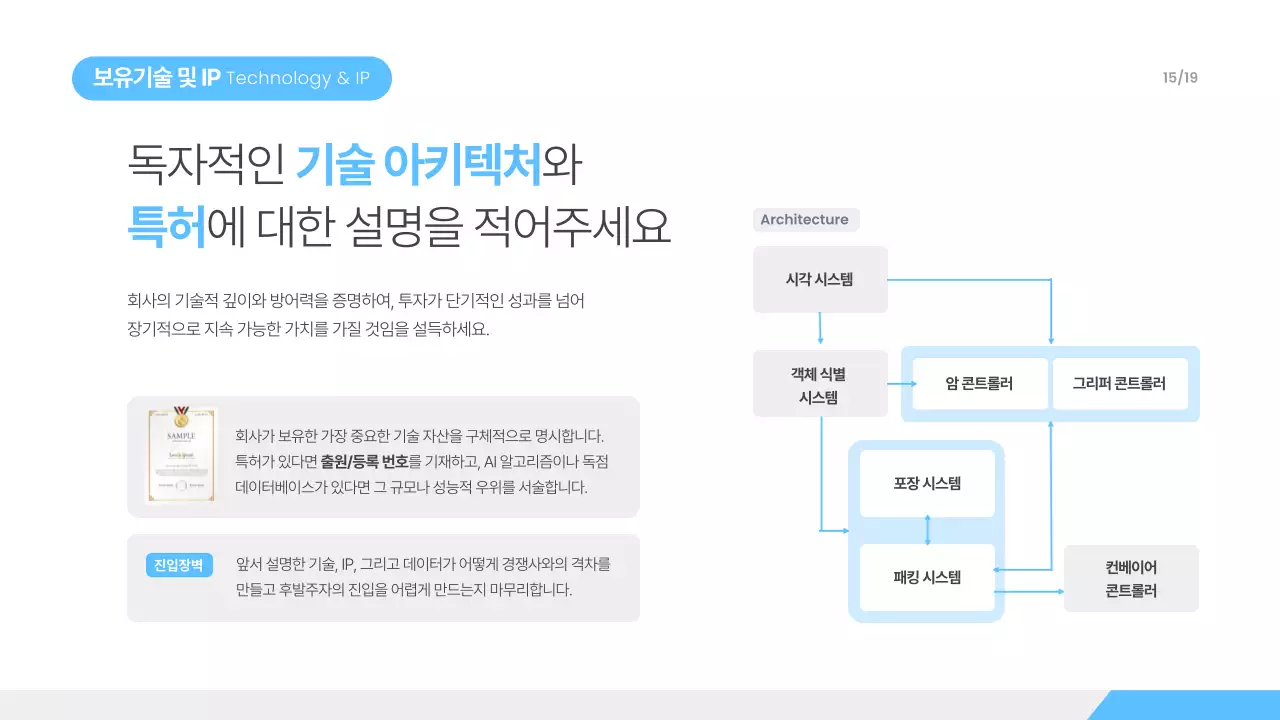 하늘색 모던 프레젠테이션 자료