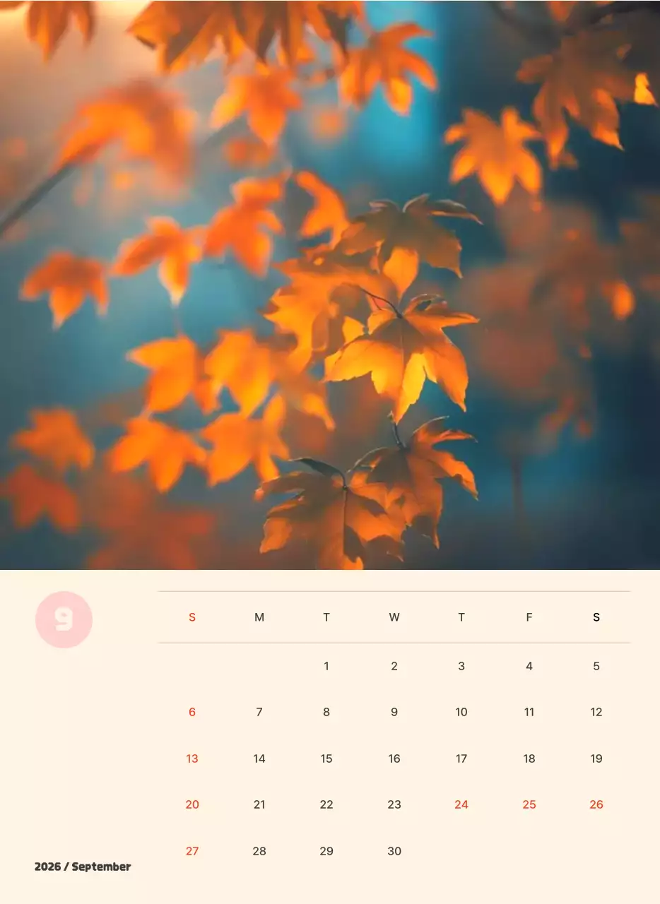 핑크 미니멀 풍경 사진