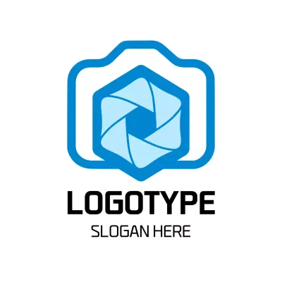 Blue Modern Photography Service Advertisement