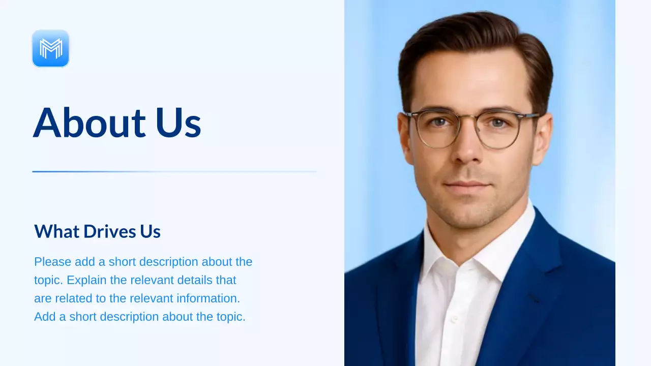 Blue Modern Sales Presentation