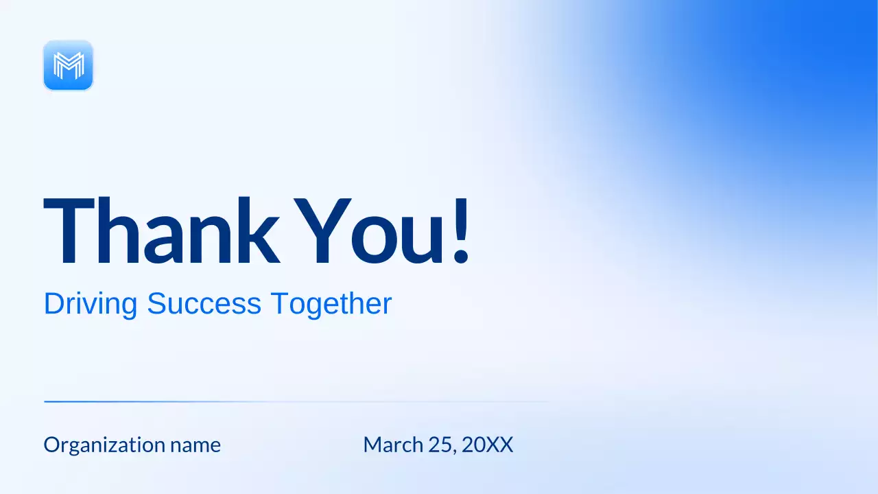 Blue Modern Sales Presentation