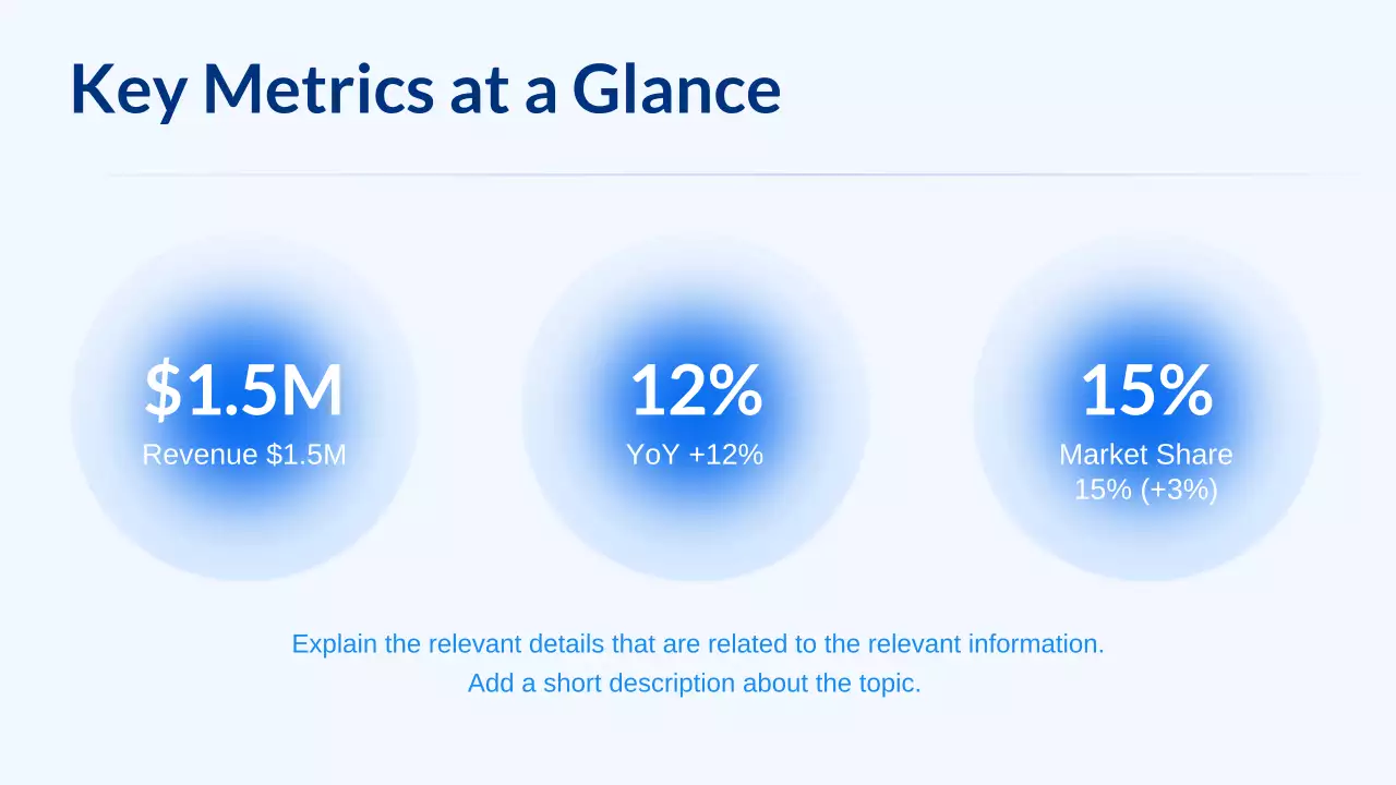 Blue Modern Sales Presentation