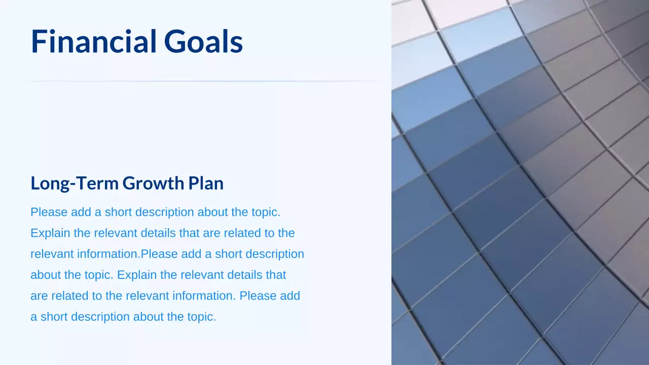 Blue Modern Sales Presentation