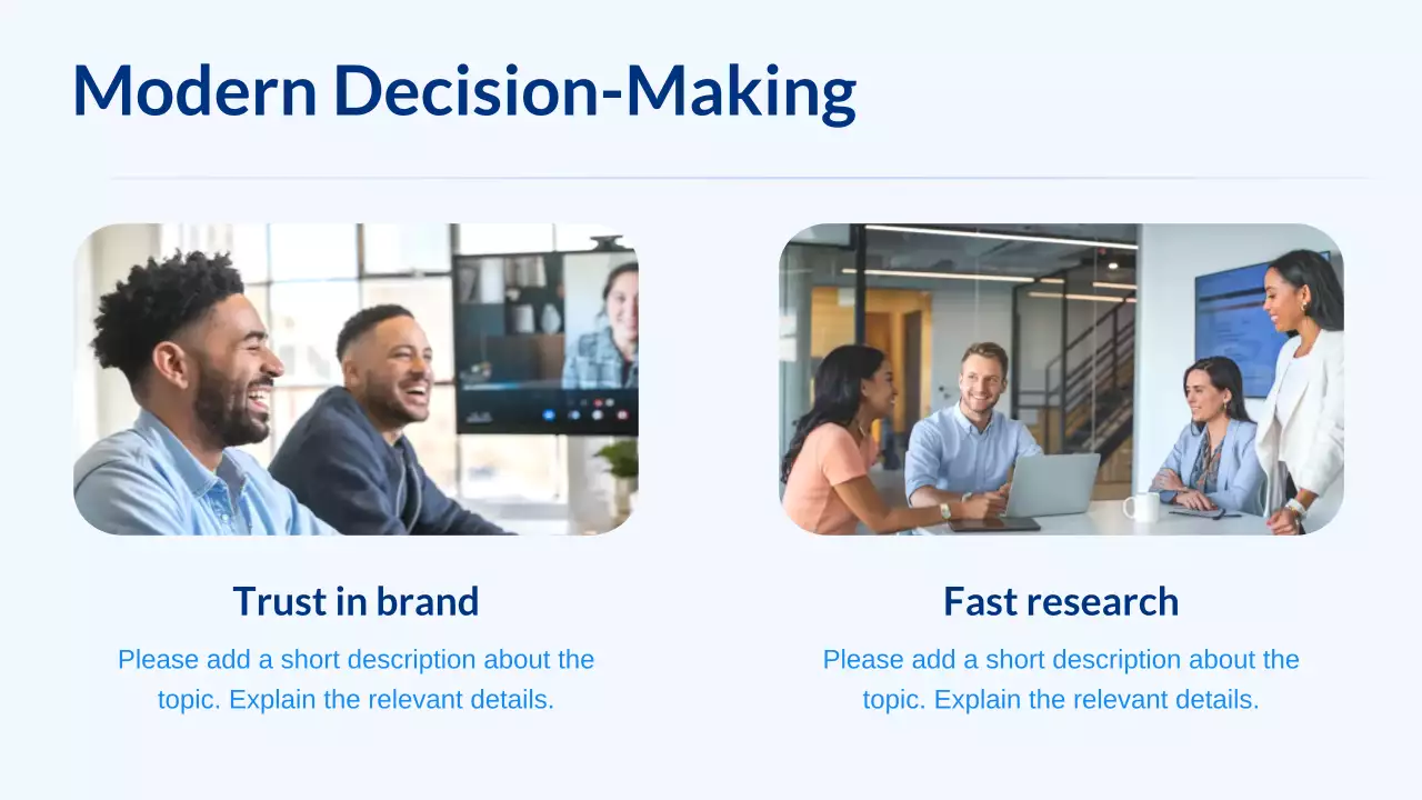 Blue Modern Sales Presentation