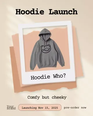 Grey Modern Fashion Promotion Instagram Post