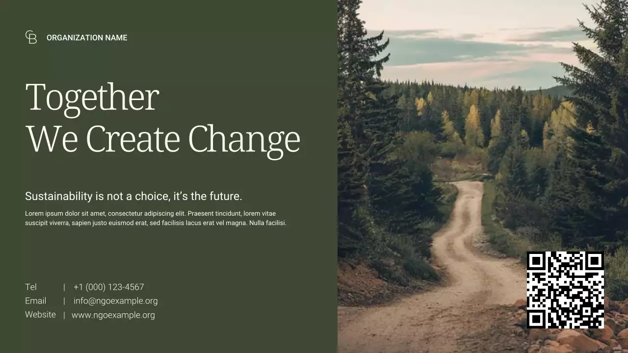 Green Modern Environmental Presentation