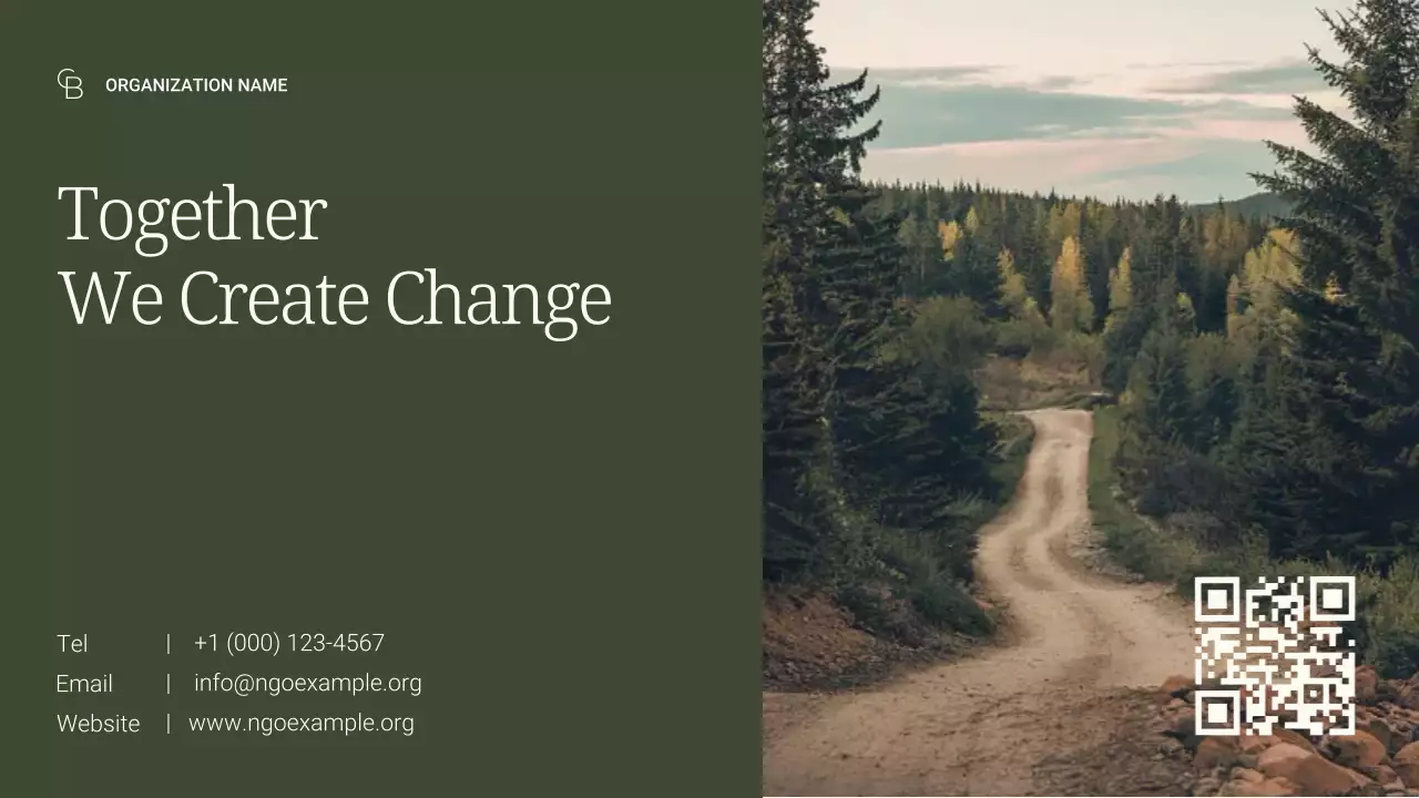 Green Modern Environment Presentation