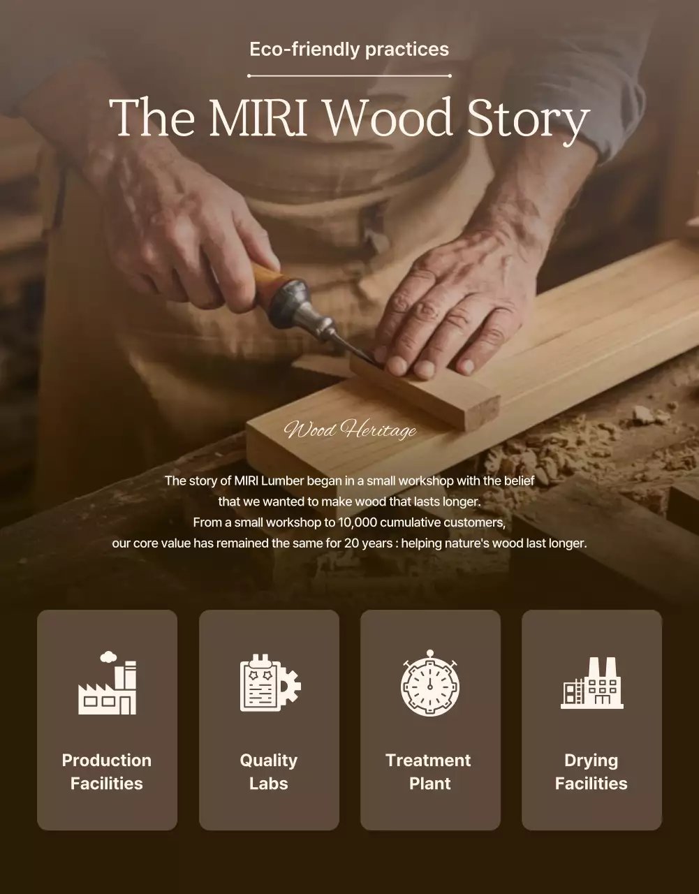 beige rustic wood promotion