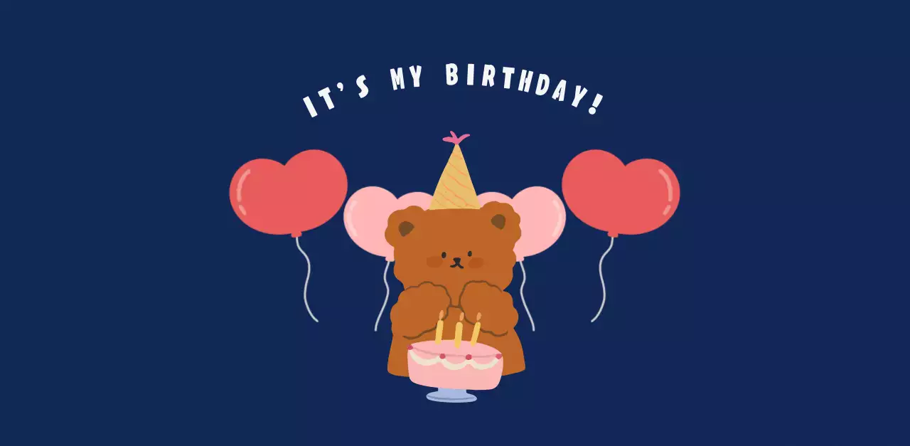 ネイビーブルーとベージュのかわいい2025年卓上カレンダー