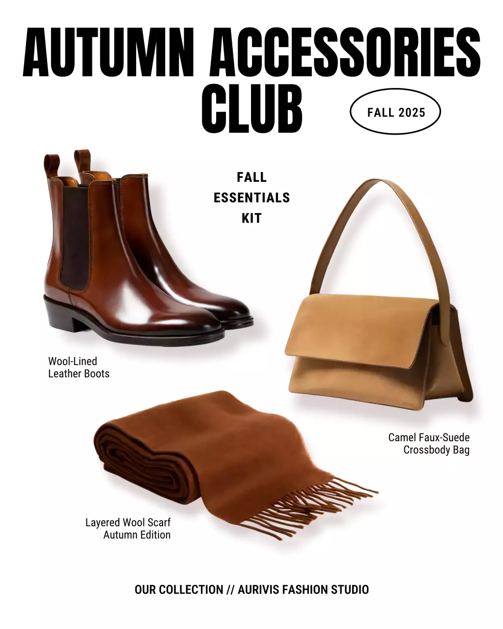 Brown Modern Fashion Promotion