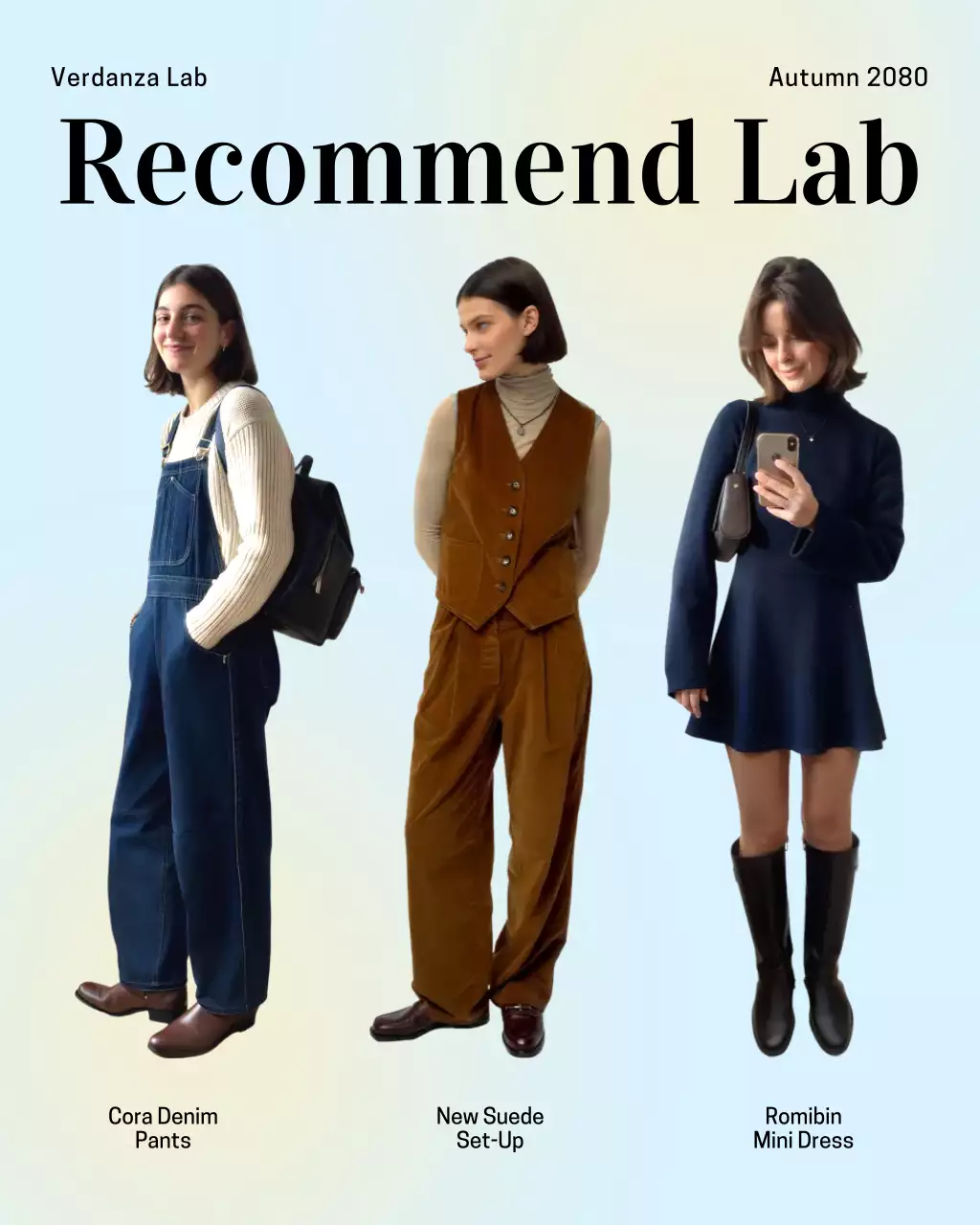 Blue Modern Fashion Advertisement