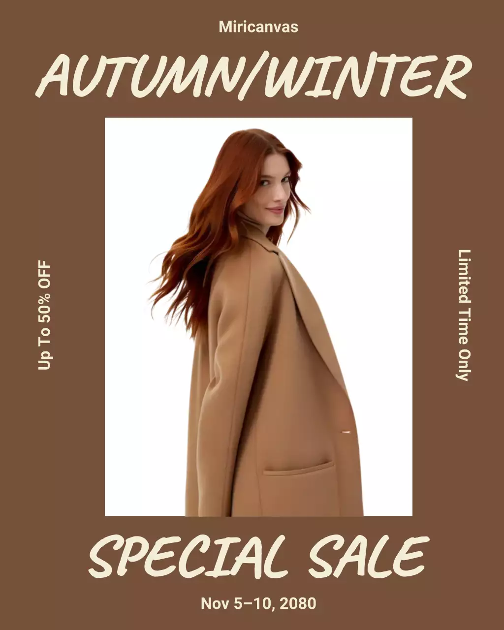 Beige Modern Fashion Promotion Instagram Post