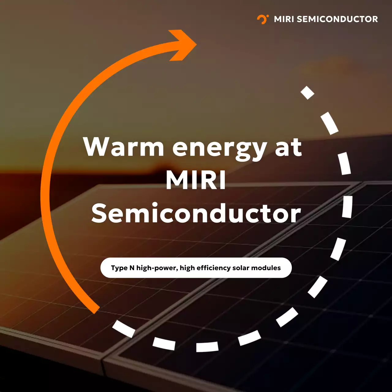 orange modern energy advertisement