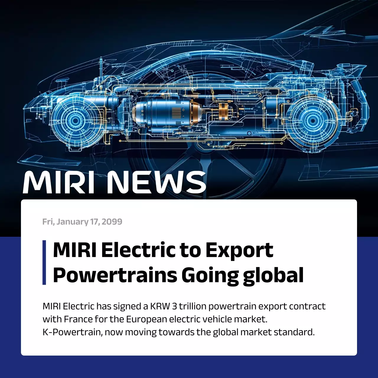 Notícias sobre carros elétricos Blue Cyber