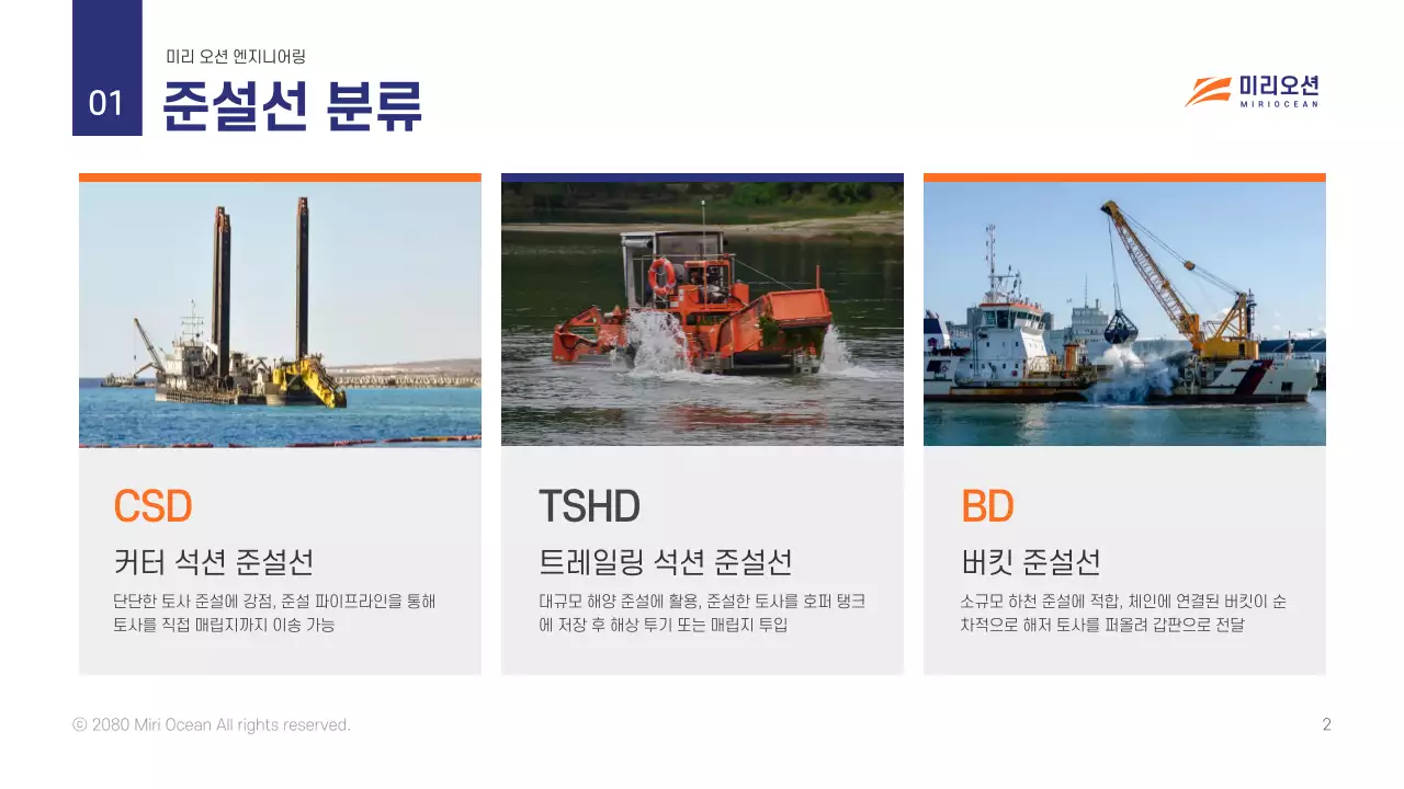 회색 모던 항만 기술 보고서