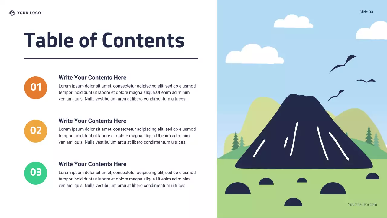 Navy and Green Modern Recycling Lecture Presentation