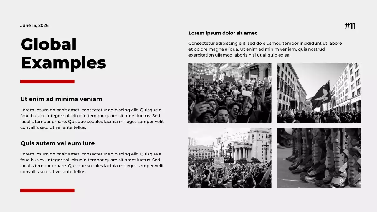 Bài thuyết trình về Chính phủ hiện đại màu xám