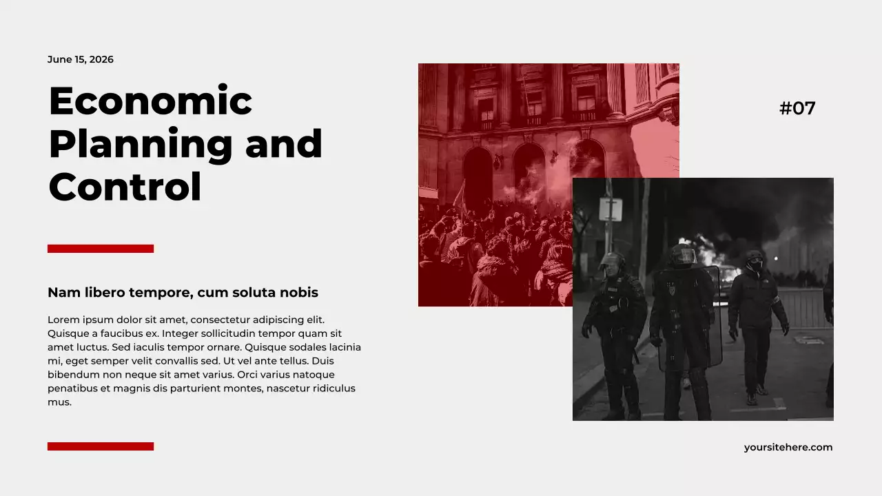 Bài thuyết trình về Chính phủ hiện đại màu xám