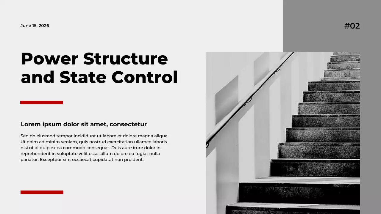 Bài thuyết trình về Chính phủ hiện đại màu xám