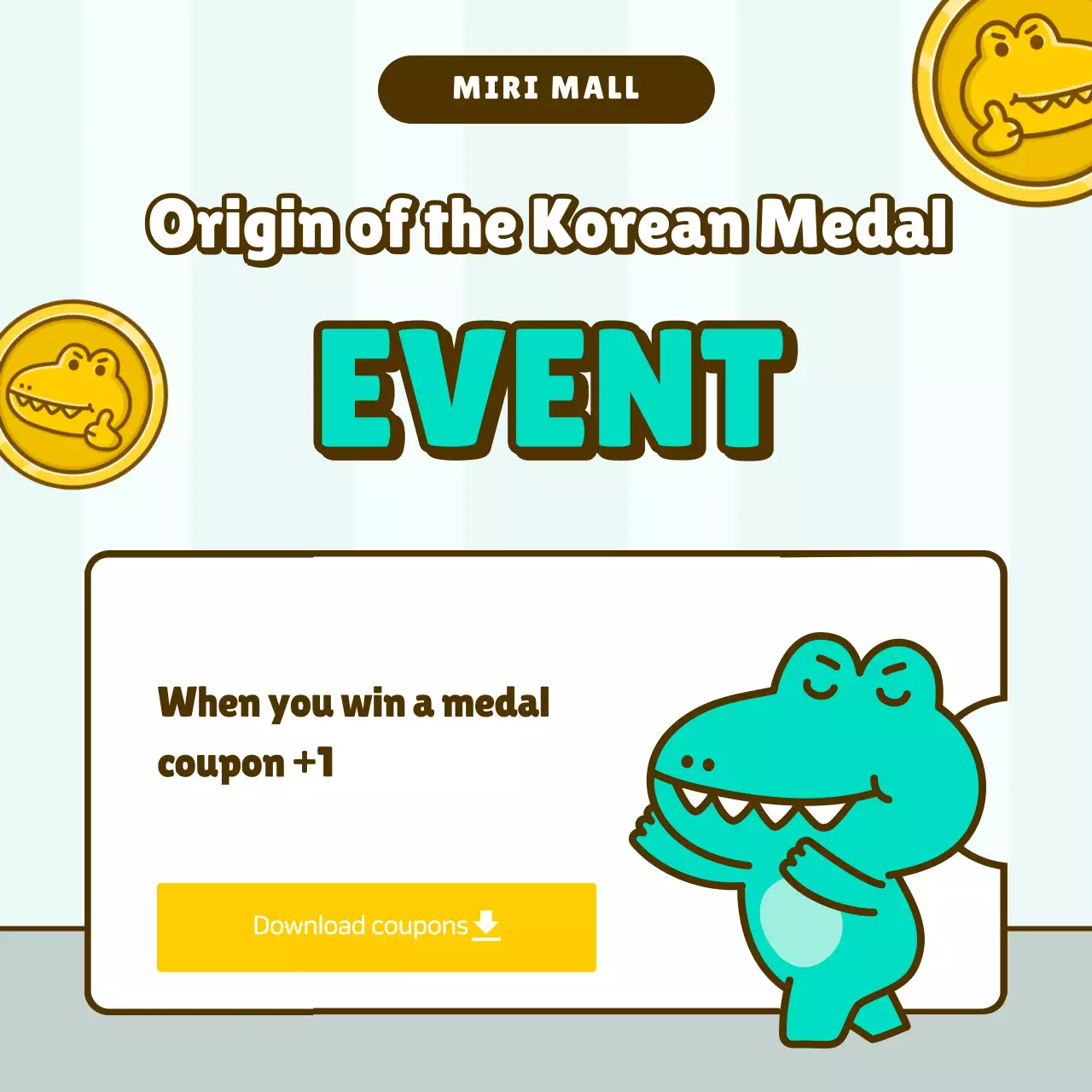 Promote the kitschy yellow and brown Paris Olympic medals