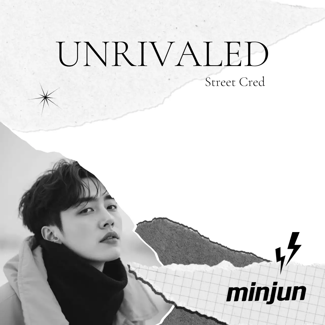 흑백 모던 패션 굿즈