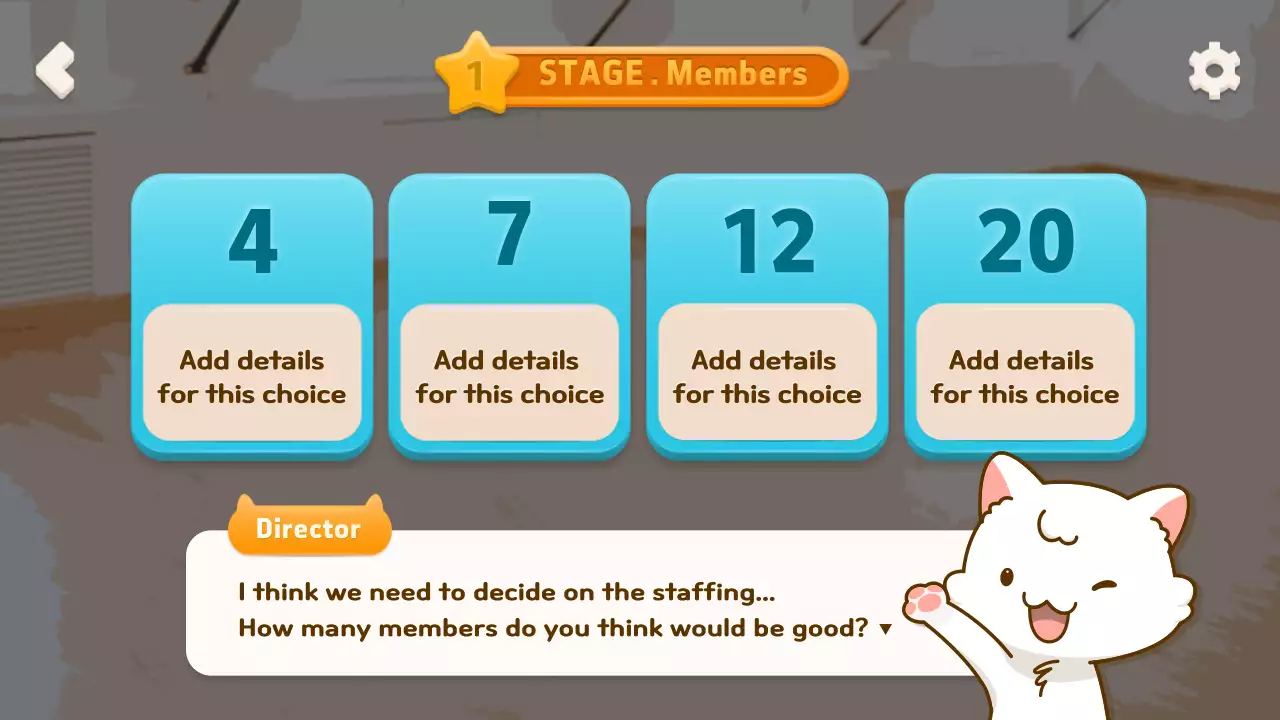 Blue Trendy Idol Guide Presentation