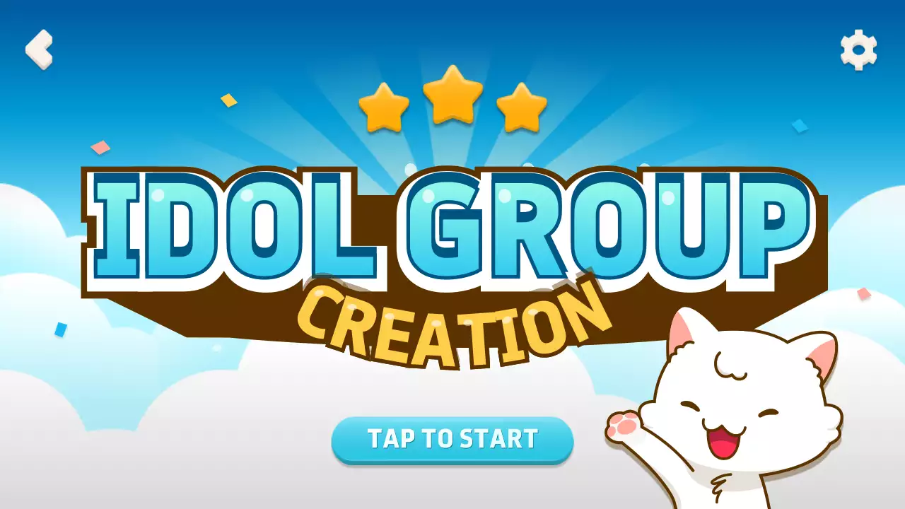 Blue Trendy Idol Guide Presentation